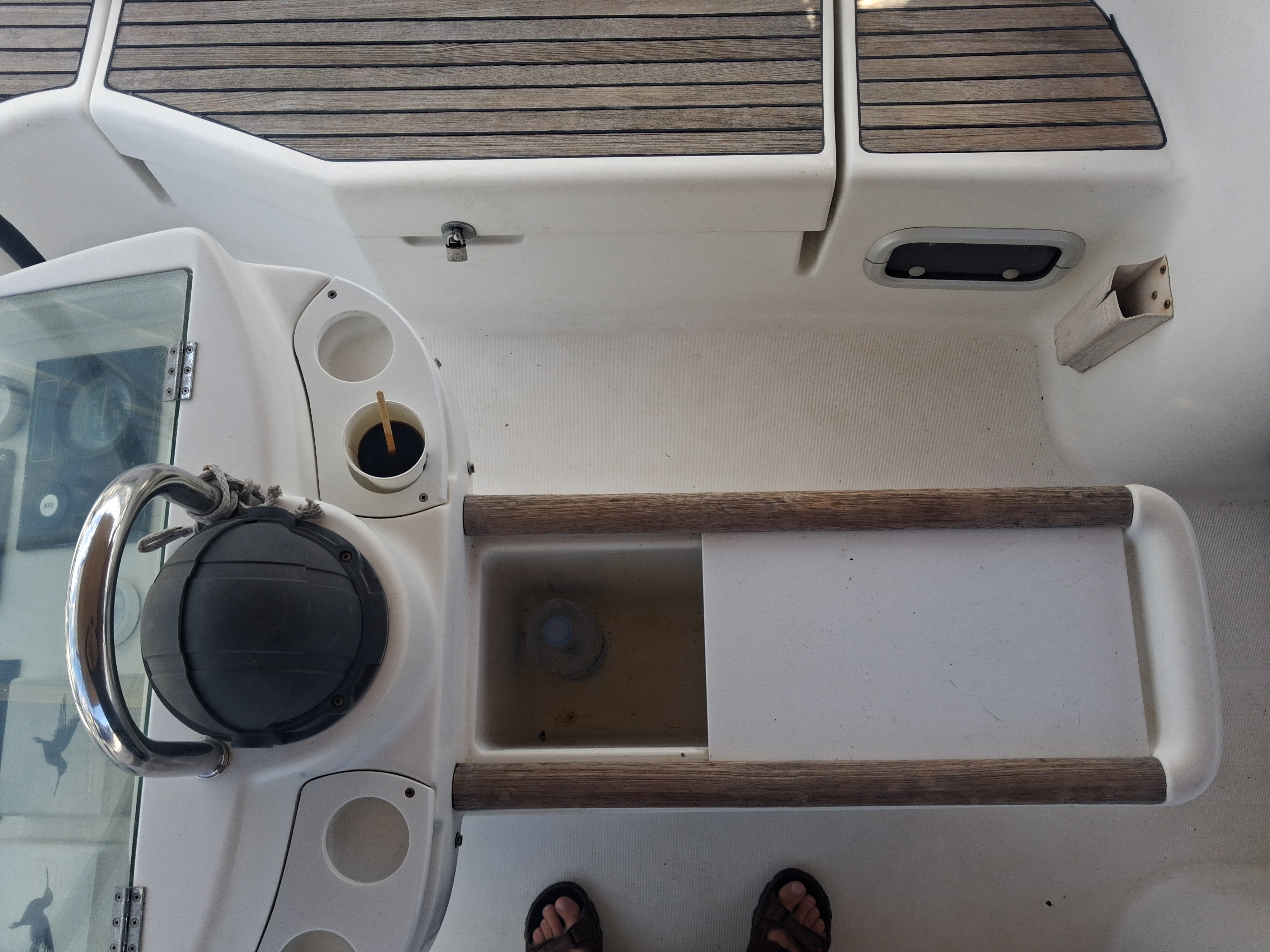 Détail du cockpit